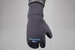 Перчатки Hunter 3х-палые 7мм ультраспан/открытая пора Перчатки Hunter 3х-палые 7мм ультраспан/открытая пора